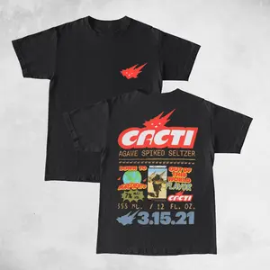 Travis Cacti Down To Earth Cotton Unisex Shirt Rap Shirt Rapper Rap Tee Hiphop Shirt Music Tour Merch Gift for Him Gift For Her Vintage Y2K Hoodie Sweatshirt