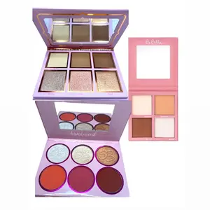 BLUSH/HIGHLIGHTER/BRONZER Palettes-CLux Miss Sculpted 6 Color Palette/ULTRAMO Bloom Time 6 Color Palette/Simply Bella Sun kissed 6 Color Palette/Be Bella Snatched&Sculpted 4 Color Quad Palettes/BeBella 4-C Blushing&Crushing/Bebella Blush 4-Quad-Med/Dark