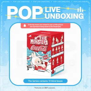 [LIVE UNBOXING] THE MONSTERS COCA-COLA Series Figures, Blind Box, Mystery Box