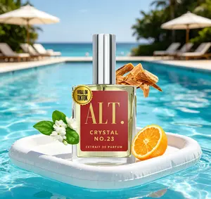 ALT. FRAGRANCES Crystal No.23 Extrait de Parfum 60ml | Unisex Baccarat Rouge 540 Inspired, Jasmine Amberwood Cedar Long Lasting Luxury Scent