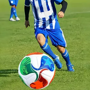 2026 Fifa World Cup Soccer Ball, Usa Mexico Canada Pre-World Cup Training Camp, Machine-Stitched PVC Stitched Football