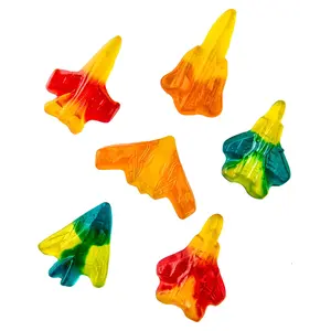 Gummy Jet Fighters Fruity Snack with Dual Flavors in Giant 5-Pound Bag - Made in the USA, Fun Military Aircraft Theme - Candy