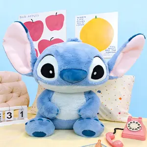 MINISO Disney Lilo & Stitch Collection 10"/16" Sitting Figure Stitch Plush Doll - Premium Quality Stitch Stuff For Disney Fans Surprise Presents For Kid, #TikTokShopBacktoSchool   075