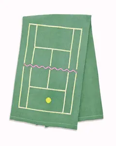 Green Combo - Tennis Time Teal Towel - Lynen