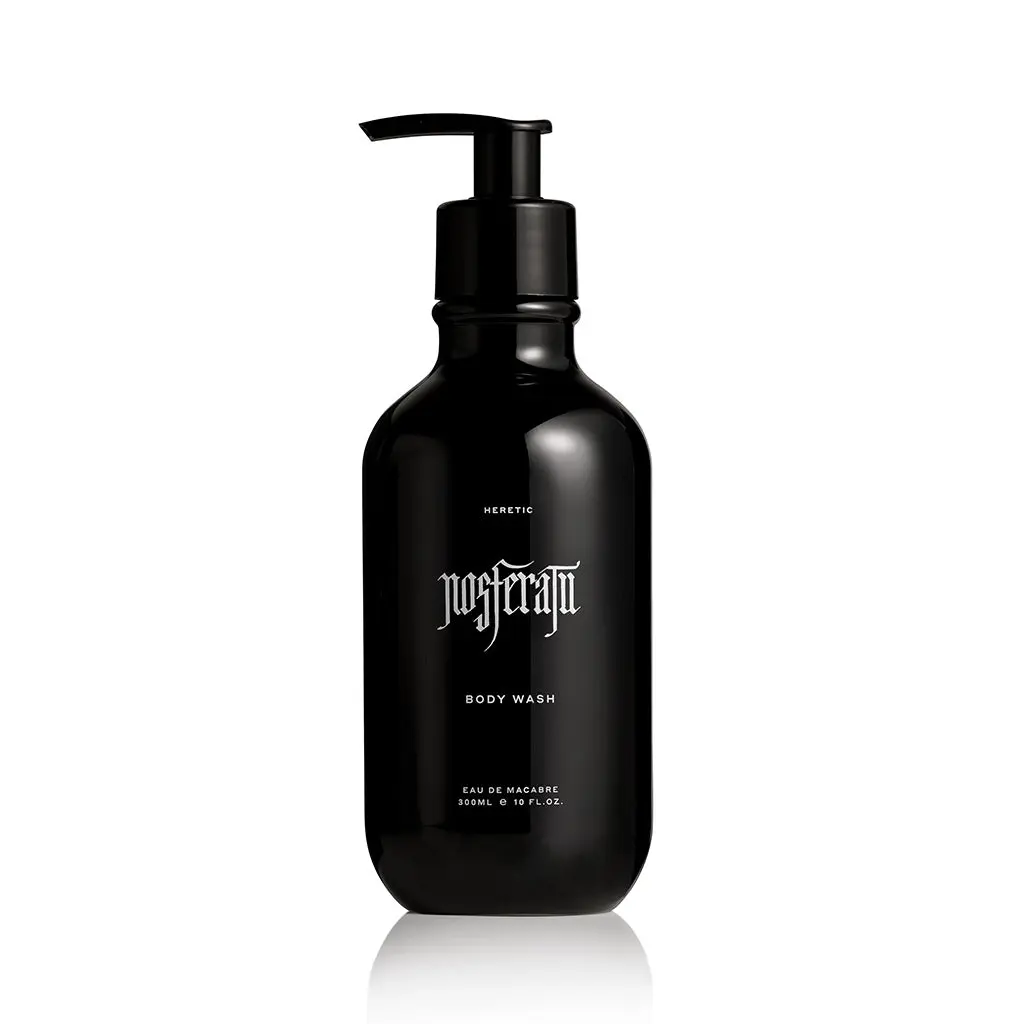 NOSFERATU BODY WASH - SULFATE-FREE, PLANT-BASED BODY WASH SCENTED WITH THE VIRAL NOSFERATU EDP. DARK. FRESH. HAUNTING. Vegan Hydrating