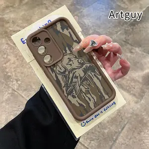 Case for Samsung S24 ultra plus S25 S23 S22 Ultra Plus Camouflage Dog Advanced fashion gift Drop Protection Shockproof Soft Silicone smartphone Cover