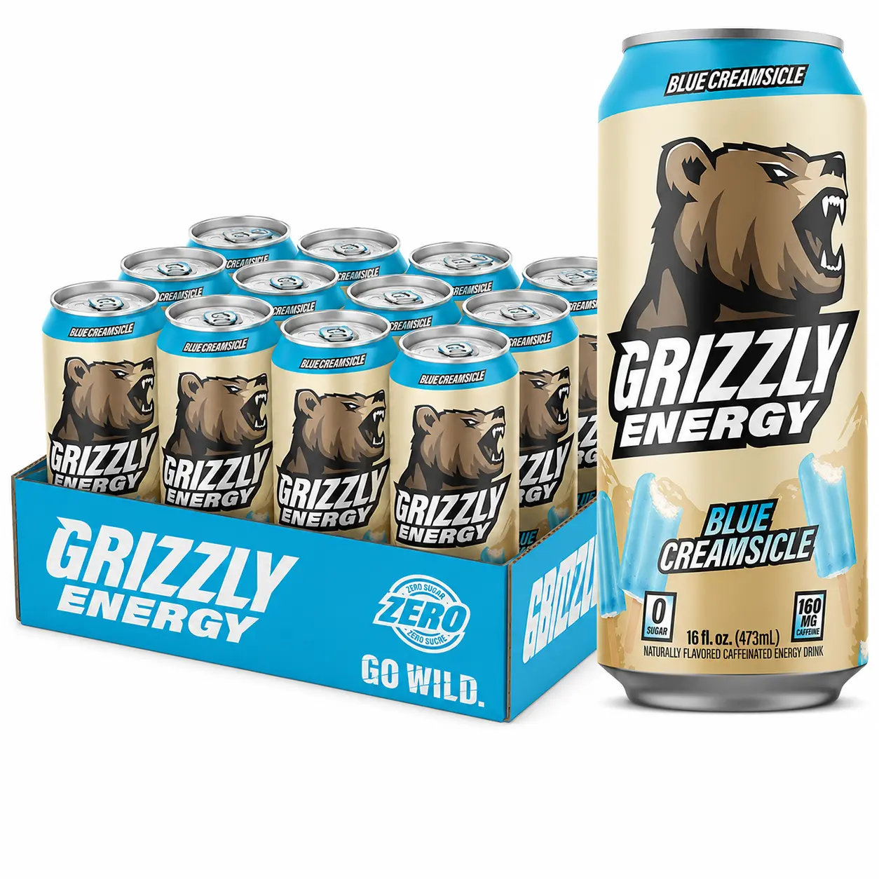 GRIZZLY Energy Drink  - 12 Pack