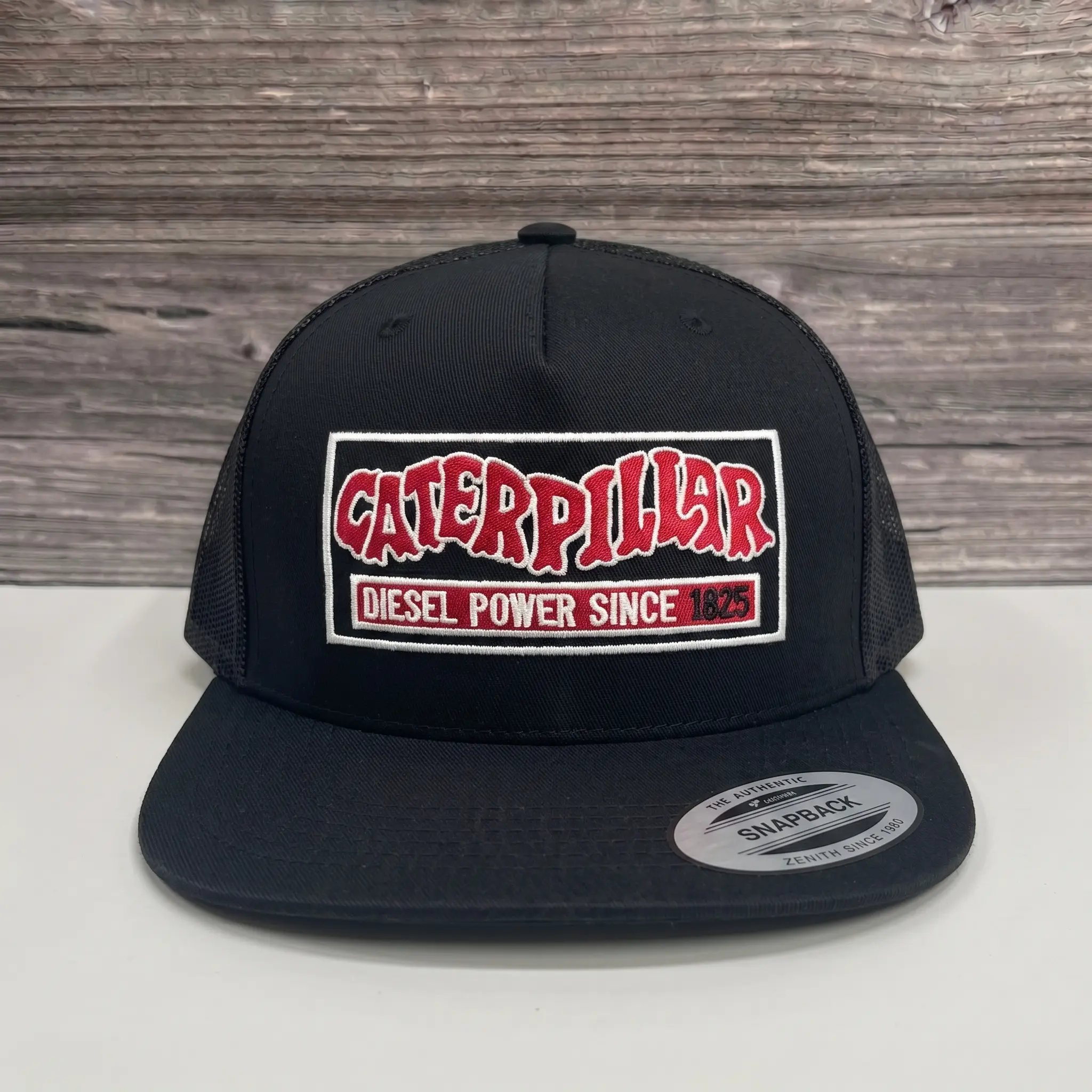 CaterpiIIar DieseI Power Embroidered Trucker Hat Heavy Equipment Snapback Cap