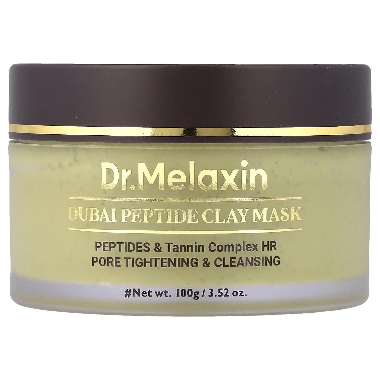 Dr.Melaxin Dubai Peptide Clay Mask, 3.52 oz (100 g)