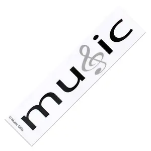 Bookmark - Music with Treble Clef (Individual)