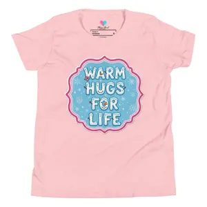 Warm Hugs For Life Youth Short Sleeve T-Shirt