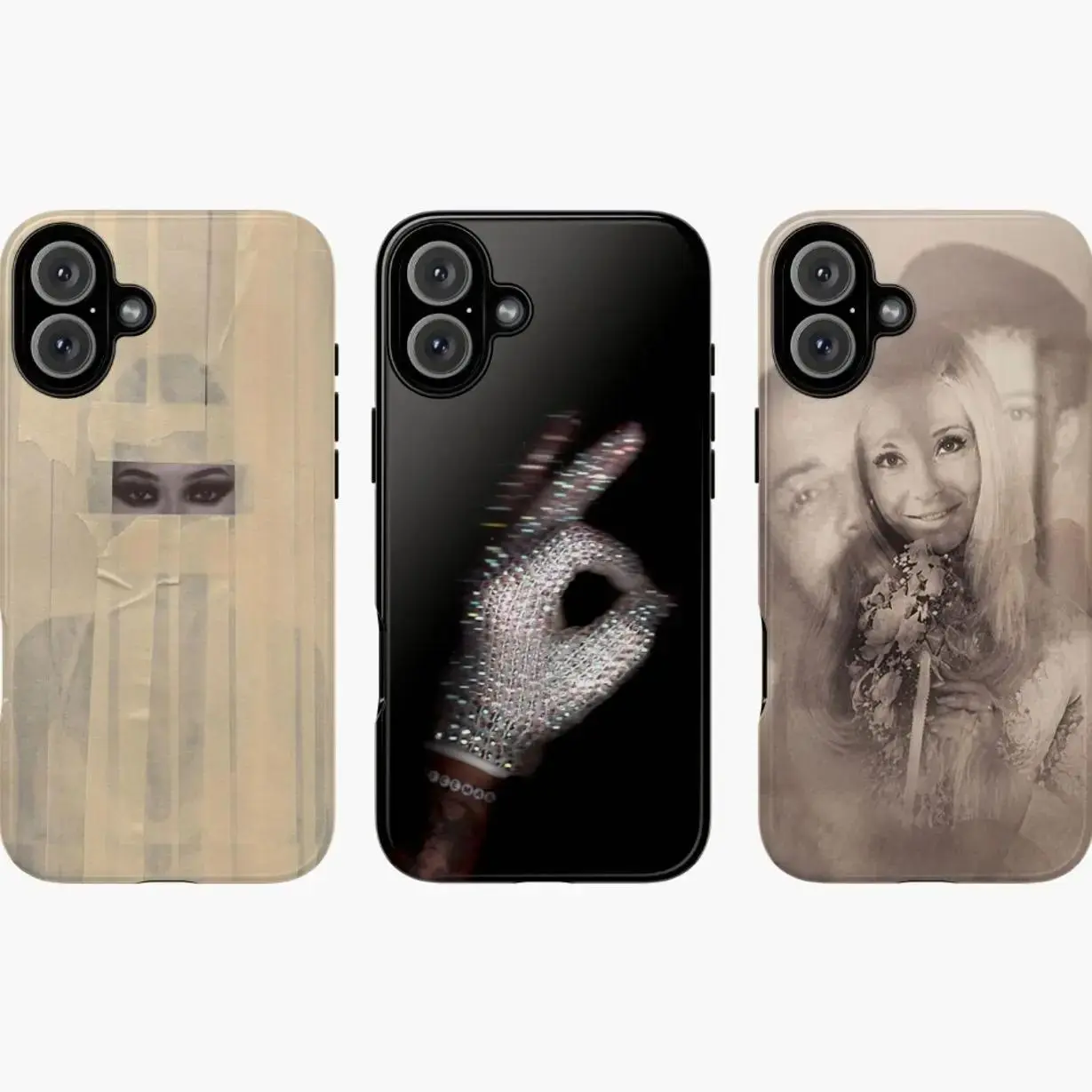 New Album-Themed Smartphone Casing - Handheld Device Protection for iPhone 11,12,13,14,15,16,17 & Samsung S22,S23,S24,S25,S26 (Check Available Sizes), Devices