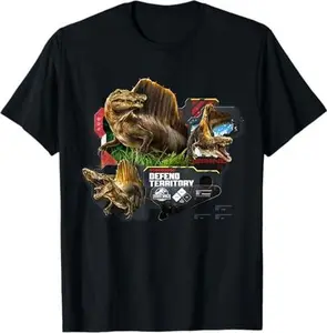 Jurassic World Rebirth Spinosaurus Defend Territory T-Shirt