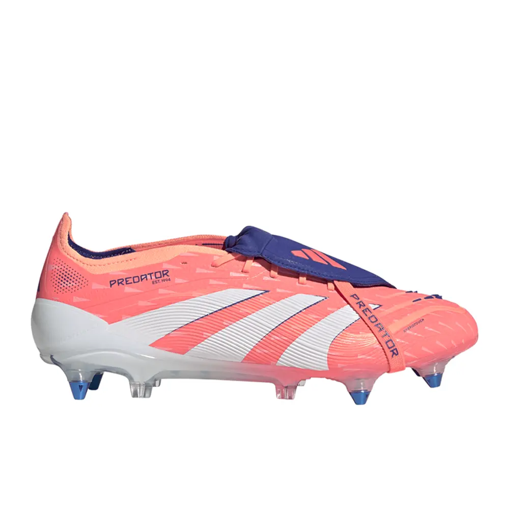 adidas Mens Predator Elite Fold-Over Tongue  Soccer Cleats  - Pink