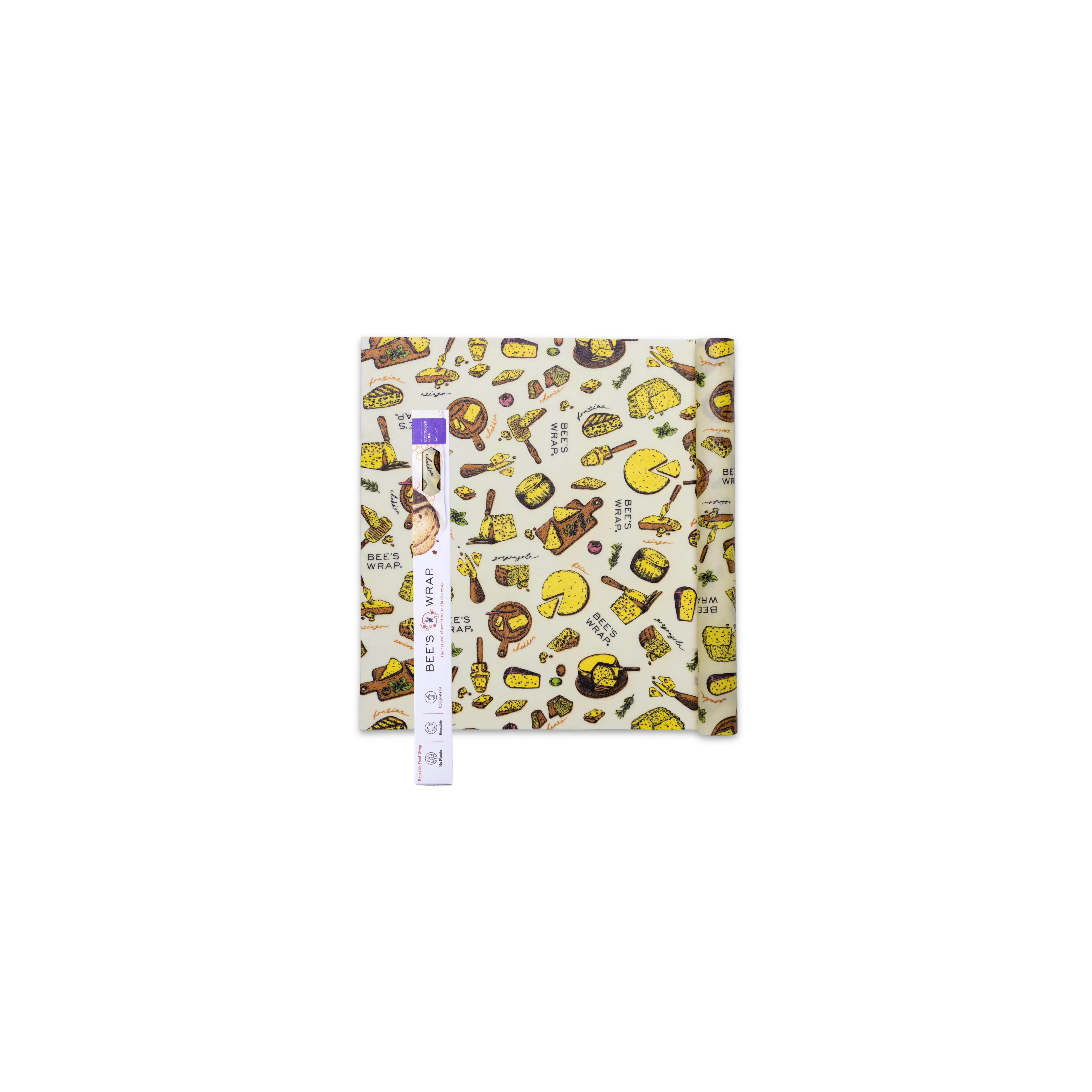 Bee's Wrap Roll - Reusable Beeswax Wrap Roll