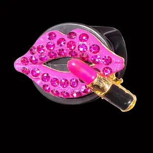 Pink Lip Air Vent Clip