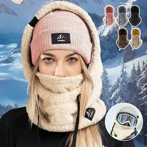 Sherpa Hood Ski Mask for Winter Sports and Activities