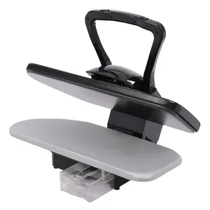 1600W Intelligent Steam Press with 5 Fabric Modes & Touch Screen, 0.26 Gal Removable Water Tank, 90-Min Continuous Steam, Overheat Protection & AI Voice Alert, for Professional Ironing at Home