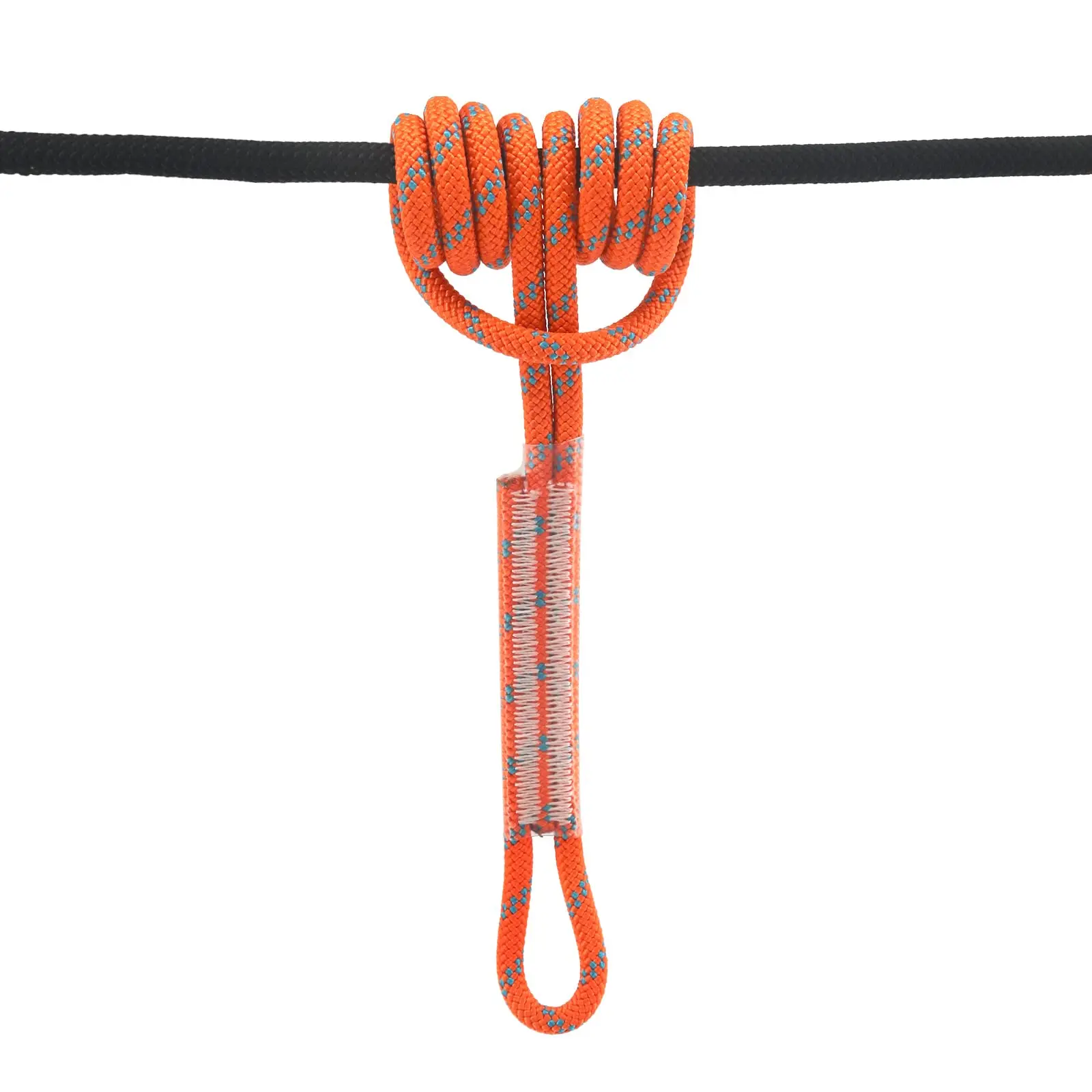 NEWDOAR Professional Prusik Loops Climbing Rope - 8mm Heat-Resistant Nylon Cord, 16KN Strength, Pre-Sewn for Technical Climbing & Tree Work
