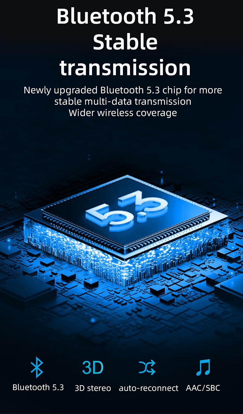 Aux to Bluetooth 5.3 Adapter,USB-3.5mm Aux Audio Adapter Receiver with Built-in Mic for Hands-Free Calls,Plug and Play Bluetooth Receiver,Compatible with Car Speaker and Home Audio