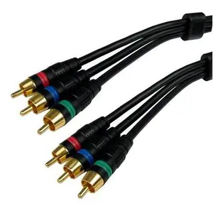 Cables Unlimited AUD-1375-06 6-Feet Pro A/V Series Component Video Cable