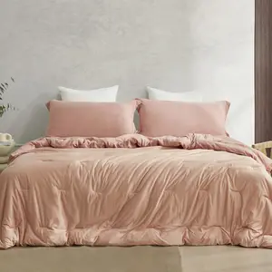 Calm Cool Collection - Coma Inducer Oversized Comforter Set - Muted Clay