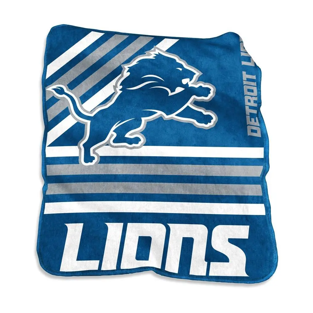 Logo Brands NFL Raschel Throw Blanket Logo Brands NFL Raschel Throw Blanket