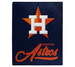 MLB 'Signature' Raschel Throw Blanket