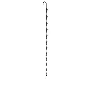 FixtureDisplays Metal Clip On Potato Chips Display Snack Bags Hanger Strip Hanger Merchandiser Display Rack with Clips Concession Home Theatre Pantry Organization 18459-NF