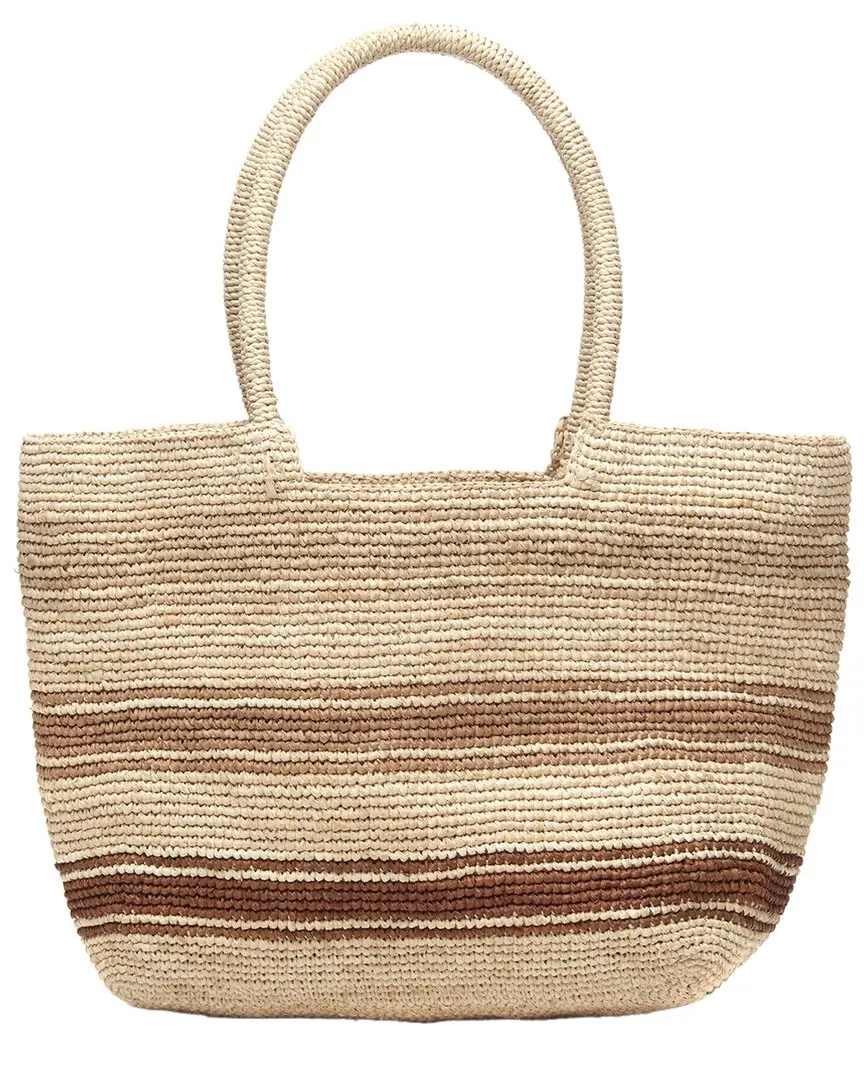 Mar Y Sol Piper Raffia Tote