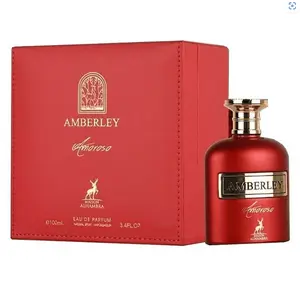 Maison Alhambra Amberley Amoroso EDP 3.4 oz Unisex Fragrance with Bergamot & Pink Pepper Top Notes