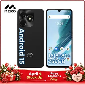 MIRO C69M Pro 6.9" Large Screen Android 15 120Hz Display 16(8+8)GB RAM 256GB Storage 50MP Camera 5160mAh Battery Smartphone