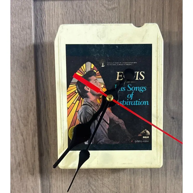 Timeless Inspiration: Upcycled Elvis 8-Track Clock