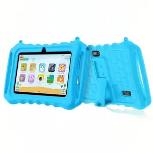7 Inch Android Tablet with Shockproof Case, WiFi Parental Control, Educational Tablet for Kids, Learning Assistant