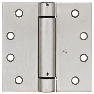 Stanley N350-801 4 in. Satin Nickel Spring Door Hinge