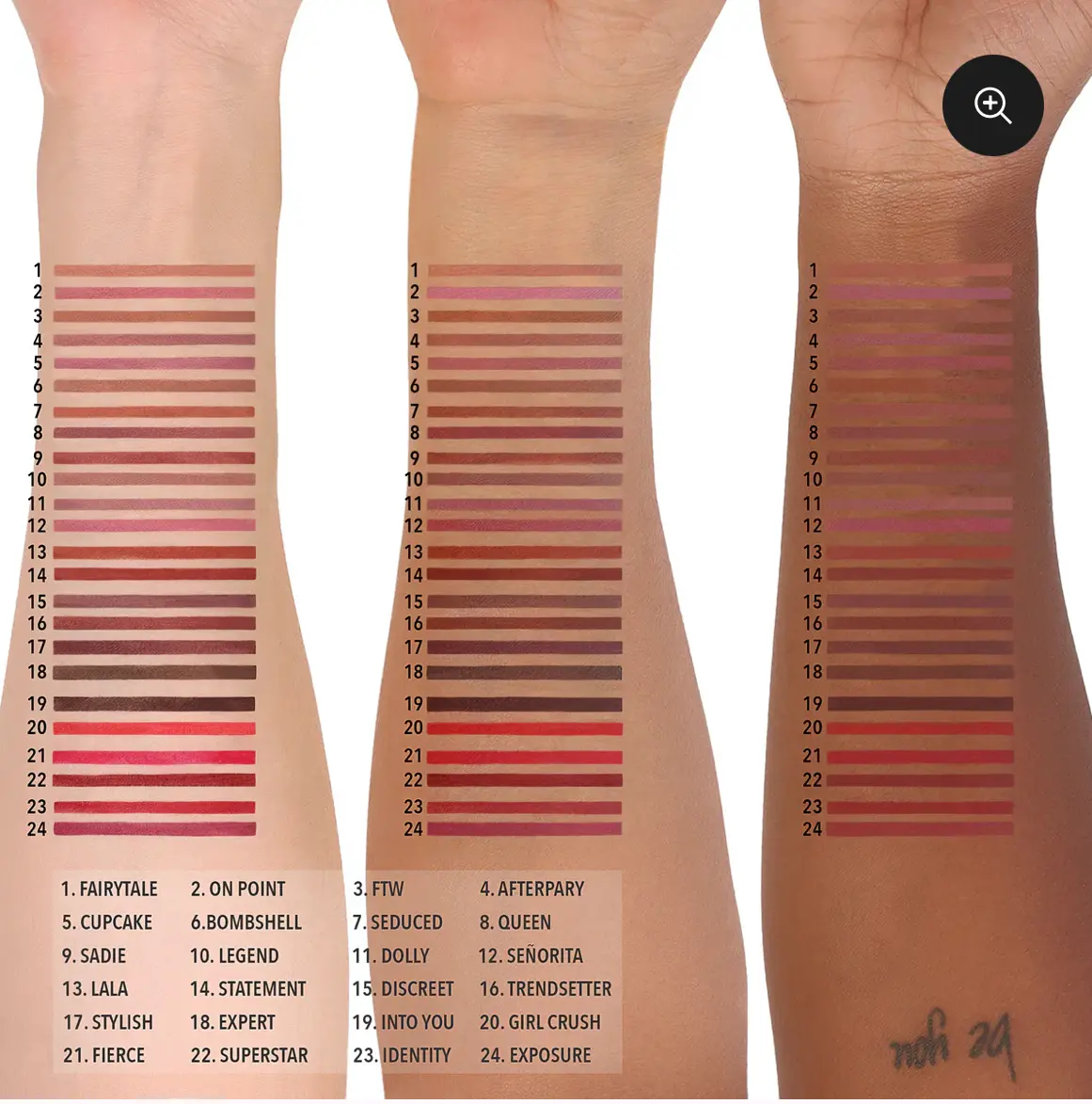 moira LIP APPEAL WATERPROOF Eyeliner Lipliner Makeup Matte