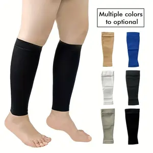 20-30mmHg Leg Compression Sleeves, Stylish Comfortable Calf Sleeves for Sports Performance, Workout Knee Supporter
