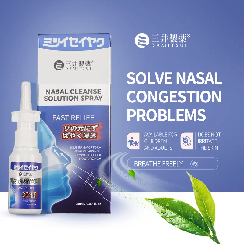 Nasal Refreshing Mist Spray for Daily Clean Comfort Use-BD