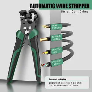 Professional 3-in-1 Wire Crimping Tool – Heavy Duty Strip Cut Crimp for Auto, Home, and DIY Use – Portable & Multi Gauge Compatible multi-function plier