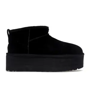 UGG Women's Classic Ultra Mini Platform Boot Black, from StockX