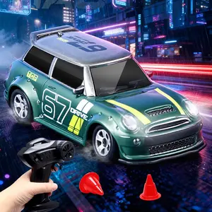 1:64 Mini RC Drift Car 2.4g Precision Control, Stunt Drifting, Kids Racing Toy Car, Suitable for Ages 8+, Requires 2 Aa Batteries, Remote Controlled Car