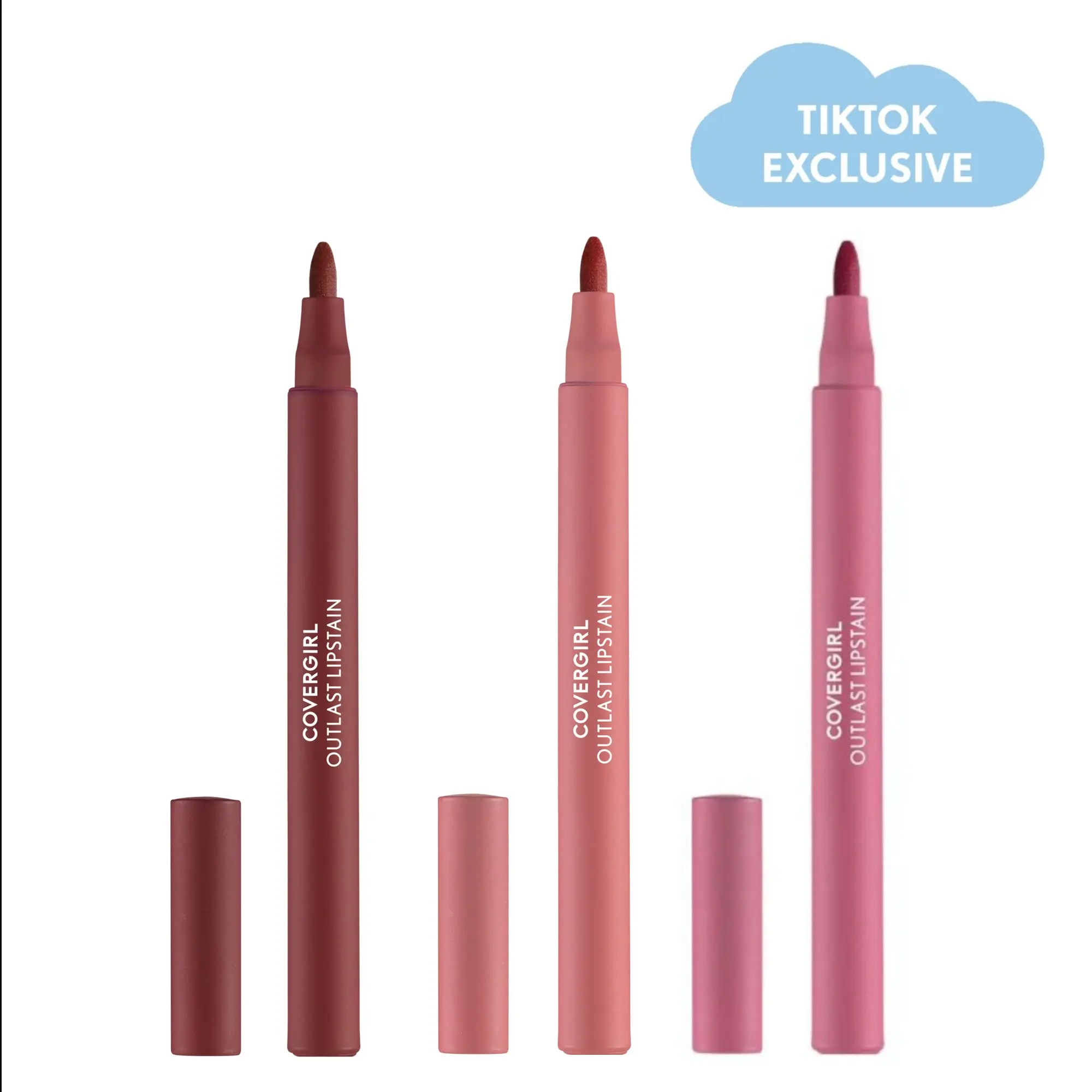 COVERGIRL Lipstain Trio Bundle