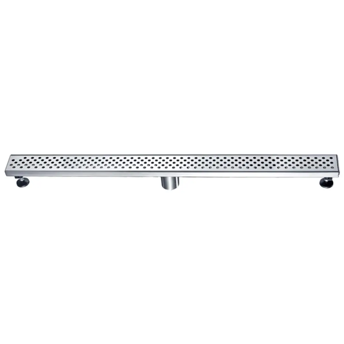 212 MAIN Rhone River Series 36 in. Polished Stainless Steel Square Shower Drain - Efficient Water Drainage, Bathroom Fixtures, Modern Bathroom Accessories, Shower Bath Accessories