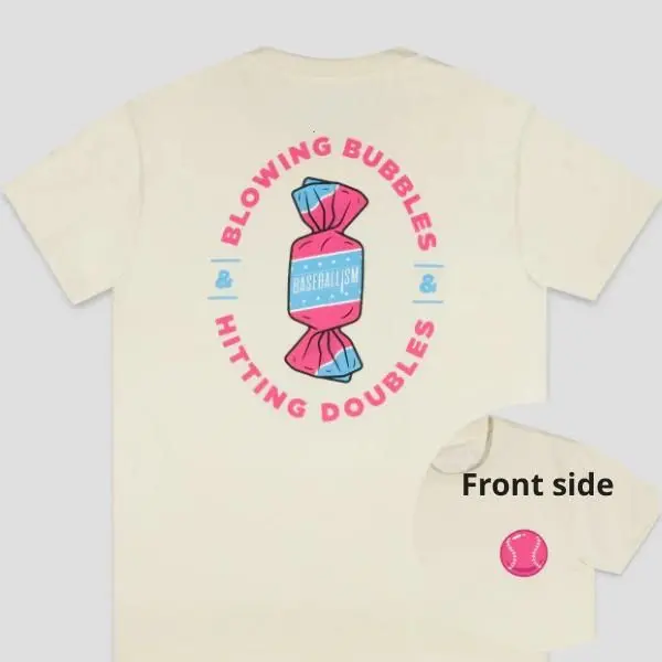 Doubles and Bubbles Tee, Youth Shirt, Youth Clothing, Boys baseball gifts, baseball t-shirts, sports clothing, baseball team gifts..