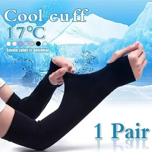 High-Quality Ice Silk Sun Protection Sleeves, Outdoor Cycling Mosquito Repellent Arm Sleeves, Unisex Sports Driving Gloves, Protective Sleeve