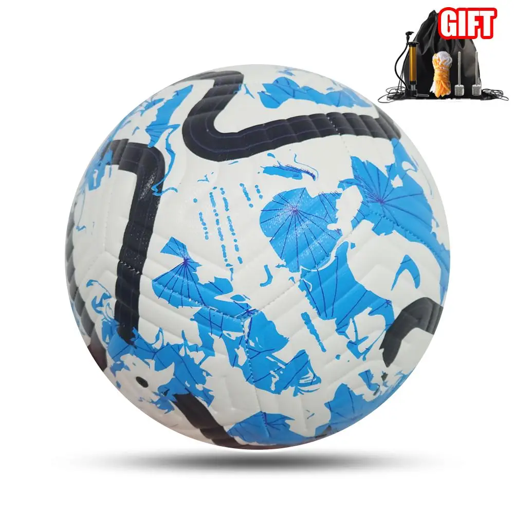 Size 5 Soccer Ball, 1/3 Counts PU Football, Football Equipment for Training & Entertainment, Football Accessories, Birthday Gifts for Boys, Men, Inclu