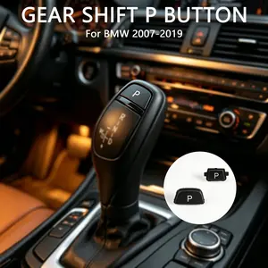 Gear Shift P Button Switch Cover for BMW 3 5 7 Series E90 F30 F10 F01 X3 X4 X5 X6 F25 F26 E70 Interior Trim Accessories, Replacement, Car Accessories