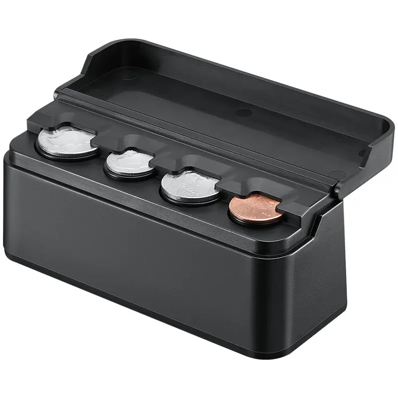 【Summerwins】JOYTUTUS Coin Holder for Car Change Organizer Universal Storage Car Accessories for Girls Money Safe Compact Precision Design Fits American Coins Eco-Friendly Durable Materials, Car Storage Bag, Cool Car Stuff