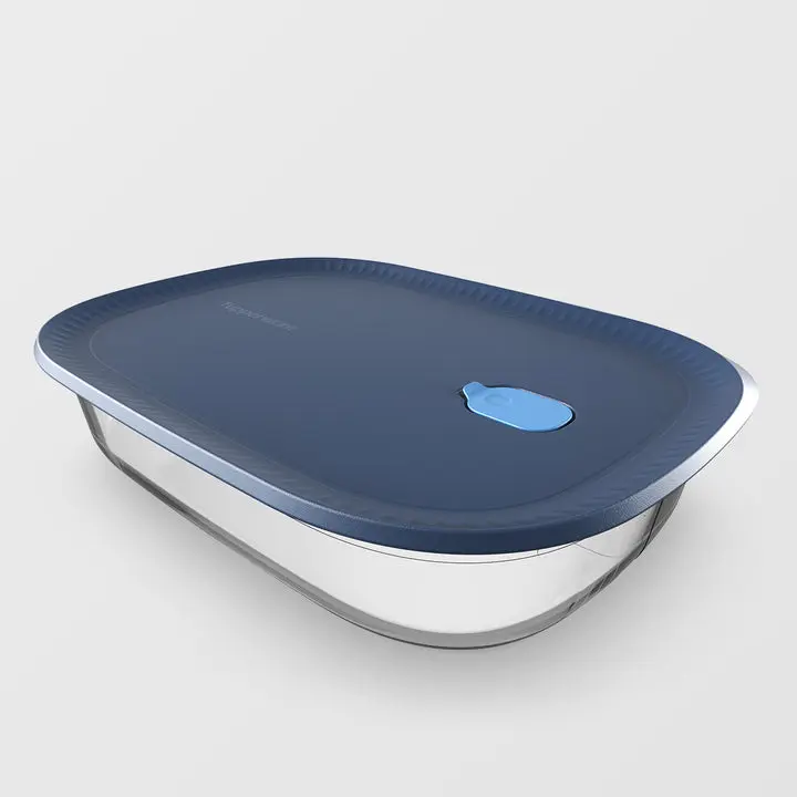 Tupperware Voila™ Glass Rectangular XL Bakeware | Airtight Baking Dish