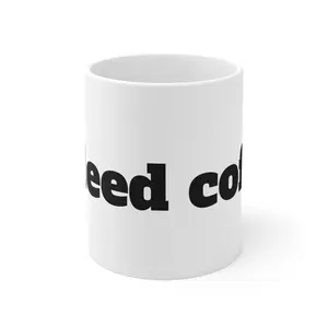 I Bleed Coffee Mug, Perfect for Coffee Lovers, Gifts for Moms, Funny Coffee Cup for Birthdays, Office Humor, Kitchen Decor